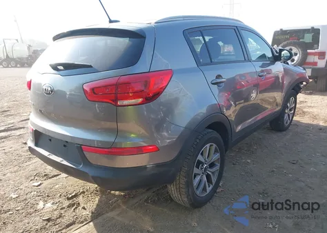 2016 Kia Sportage Lx из США, поврежденный, VIN KNDPBCAC6G7814979